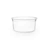POJEMNIK PLA SAŁATKOWY 340ml 118mm (50szt.) TRANSPARENT BIODEGRADOWALNY 10/K