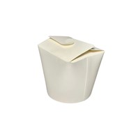 (SUP) Kebab box food box 750ml BIAŁY (196) (25/10/50)