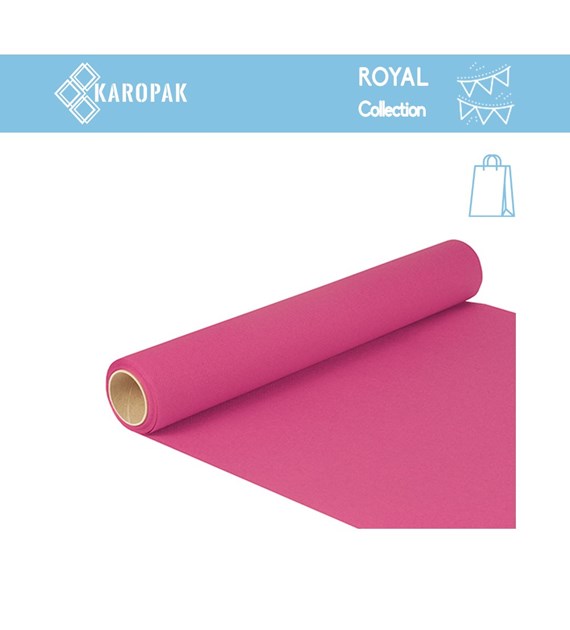 ROYAL Collection bieżnik z bibuły fuksja 5m/40cm (0/6/1)