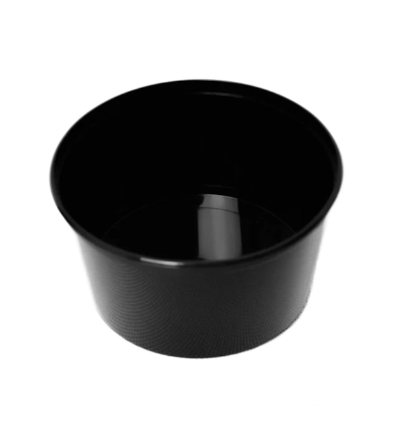 Pojemnik na zupę PP fi125mm 500ml CZARNY (24/9/50)