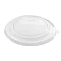 Przykrywka rPET do pojemnika papierowego 500, 750, 1000ml fi150mm (24/6/50)