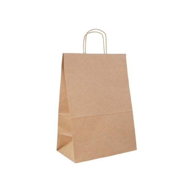 TORBA SZARA Z UCHEM SKRĘCANYM 305x170x425 100G 23802 (_/1/100)