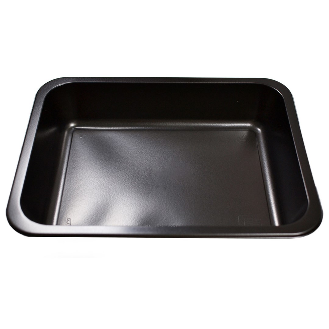 (REUSE) POJEMNIK DO ZGRZEWU NIEDZIELONY B-227x178x50 CZARNY (32(40)8/50)