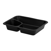 (REUSE) POJEMNIK DO ZGRZEWU DWUDZIELNY COLT B-227x178x40 CZARNY (32(40)/8/50)