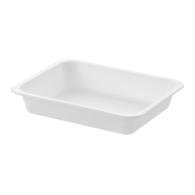 (REUSE) POJEMNIK DO ZGRZEWU NIEDZIELONY B-227x178x40 BIAŁY (30(36)/8/50)