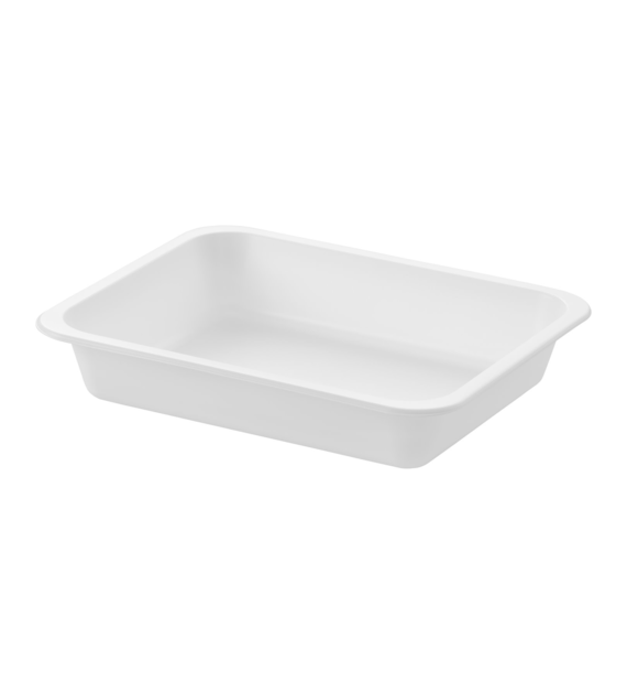 (REUSE) POJEMNIK DO ZGRZEWU NIEDZIELONY B-227x178x40 BIAŁY (30(36)/8/50)