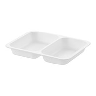 (REUSE) POJEMNIK DO ZGRZEWU DWUDZIELNY B-227x178x30 BIAŁY (30(36)/8/50)