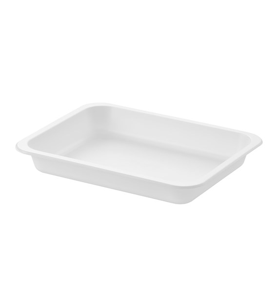 (REUSE) POJEMNIK DO ZGRZEWU NIEDZIELONY B-227x178x30 BIAŁY (30(36)/8/50)
