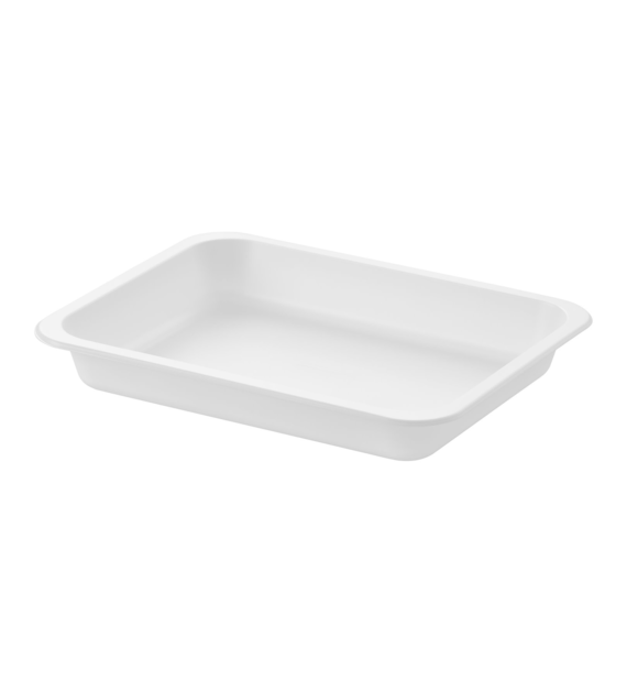 (REUSE) POJEMNIK DO ZGRZEWU NIEDZIELONY B-227x178x30 BIAŁY (30(36)/8/50)