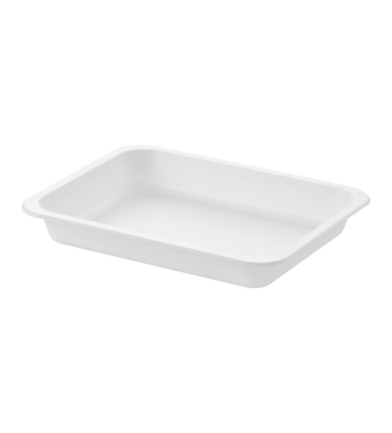 (REUSE) POJEMNIK DO ZGRZEWU NIEDZIELONY B-227x178x30 BIAŁY (30(36)/8/50)