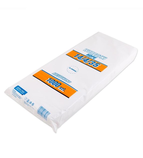 Woreczki HDPE 14/4/35 6mic (72/10/1000)