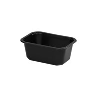 (REUSE) POJEMNIK DO ZGRZEWU SMALL T-1 160x112x66 CZARNY 16G (28/1/432)