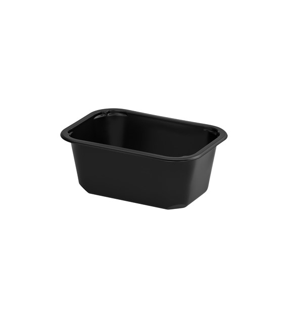(REUSE) POJEMNIK DO ZGRZEWU SMALL T-1 160x112x66 CZARNY 16G (28/1/432)