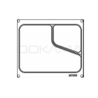 MATRYCA, RAMKA DO URZĄDZEŃ 227x178 DWUDZIELNA COLT BITTNER