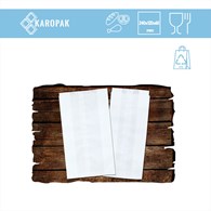 KIEL-PAK torba BIAŁA foliowana 240x120x60mm (_/_/250)