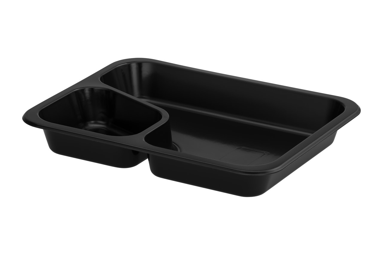 (REUSE) POJEMNIK DO ZGRZEWU DWUDZIELNY COLT B-227x178x30 CZARNY (30(36)/8/50)
