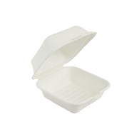 (EKO) Love Nature menubox z trzciny cukrowej HAMBURGER 155x152 (26/10/50)