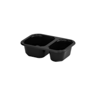 (REUSE) POJEMNIK DO ZGRZEWU SMALL T-2 160x112x45 CZARNY 14G (28/1/528)