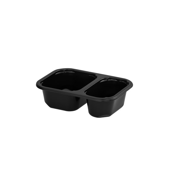 (REUSE) POJEMNIK DO ZGRZEWU SMALL T-2 160x112x45 CZARNY 14G (28/1/528)