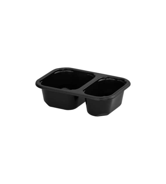 (REUSE) POJEMNIK DO ZGRZEWU SMALL T-2 160x112x45 CZARNY 14G (28/1/528)