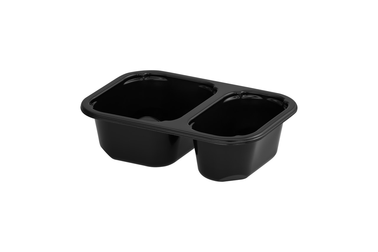 (REUSE) POJEMNIK DO ZGRZEWU SMALL T-2 160x112x45 CZARNY 14G (28/1/528)