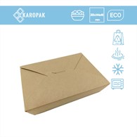 Enjoy Eat&Go Box sałatkowy Kraft duży 200x144x48 (12/4/50)