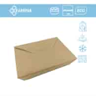 Enjoy Eat&Go Box sałatkowy Kraft duży 200x144x48 (12/4/50)