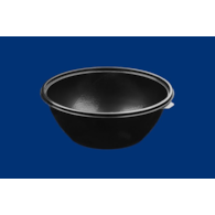 Miska PET CZARNA fi180mm 1000ml (24/6/50)