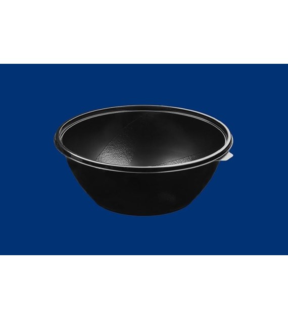 Miska PET CZARNA fi180mm 1000ml (24/6/50)