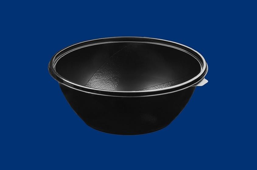 Miska PET CZARNA fi180mm 1000ml (24/6/50)