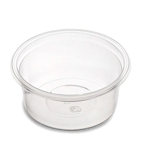 Pojemnik na sos rPET TRANSPARENTNY fi62,5mm 30ml (27/20/100)