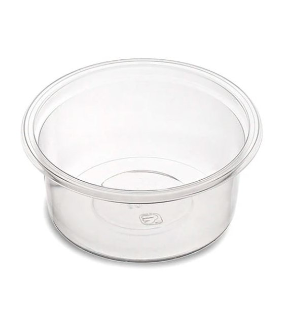 Pojemnik na sos rPET TRANSPARENTNY fi62,5mm 30ml (27/20/100)