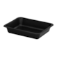 (REUSE) POJEMNIK DO ZGRZEWU NIEDZIELONY B-227x178x40 CZARNY LITE (32(40)/12/50)