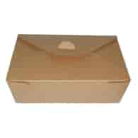 PUDEŁKO TAKEOUT BRĄZOWE 1500ml 215x160x64 (50szt)
