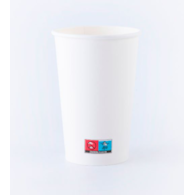 (SUP) Kubek papierowy BIAŁY 16oz 400ml (34/10/50)