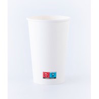 (SUP) Kubek papierowy BIAŁY 12oz 300ml (34/10/50)