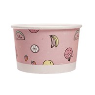 MISKA PAPIEROWA NADRUK PASTELE 130ml (_/40/25)