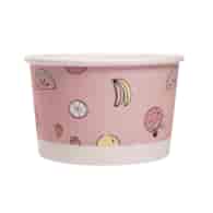MISKA PAPIEROWA NADRUK PASTELE 130ml (_/40/25)