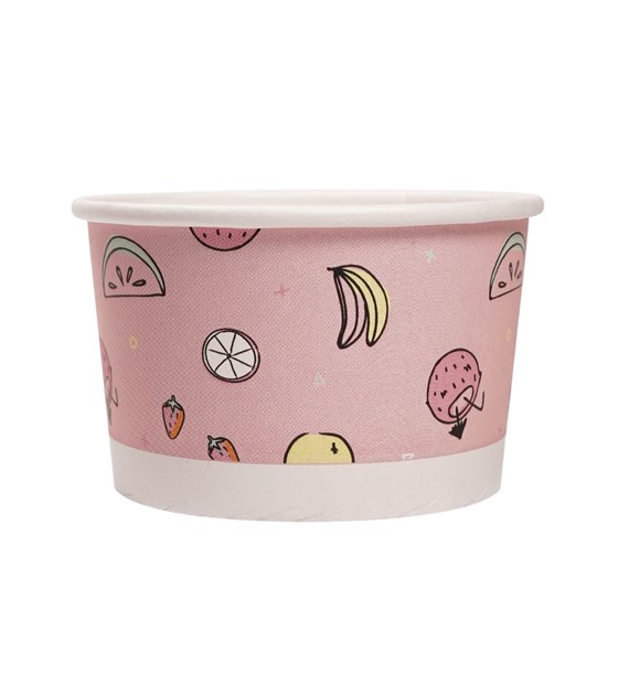 MISKA PAPIEROWA NADRUK PASTELE 130ml (_/40/25)