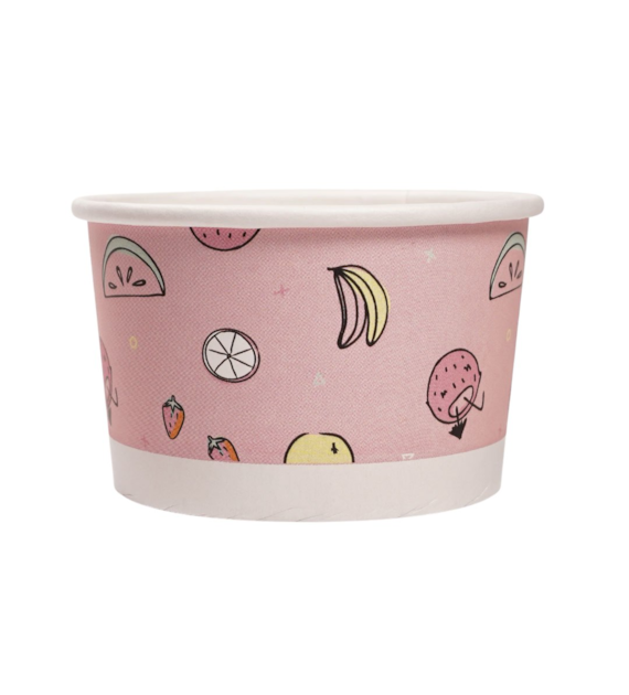 MISKA PAPIEROWA NADRUK PASTELE 130ml (_/40/25)