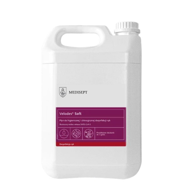 MEDISEPT PŁYN DO DEZYNFEKCJI RĄK - VELODES SOFT 5L (_1/1)