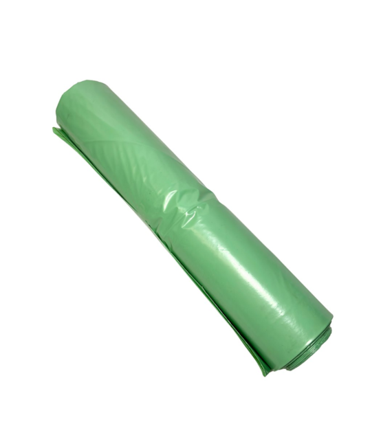 Worki na odpady 240L LDPE zielone ETYKIETA (_/20/10)