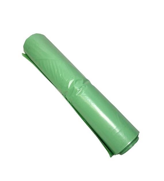 Worki na odpady 240L LDPE zielone ETYKIETA (_/20/10)