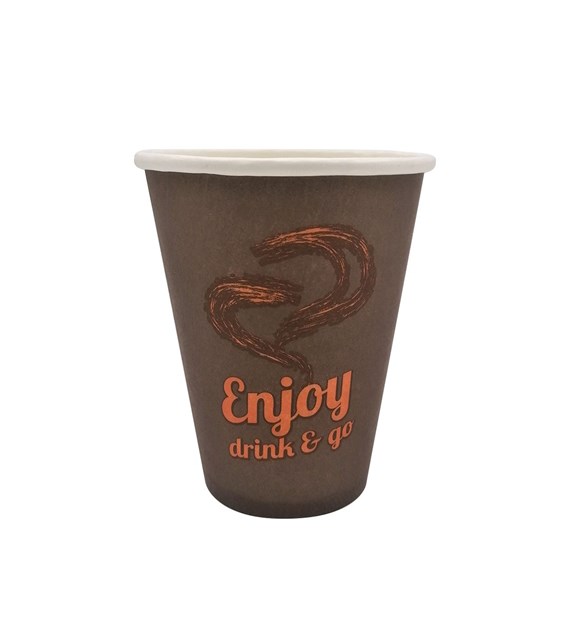 (SUP) Kubek papierowy Enjoy Drink&Go 12oz 300ml (34/10/50)