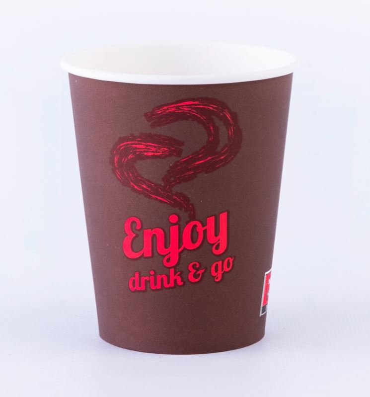 (SUP) Kubek papierowy Enjoy Drink&Go 8oz 200/250ml (60/10/50)