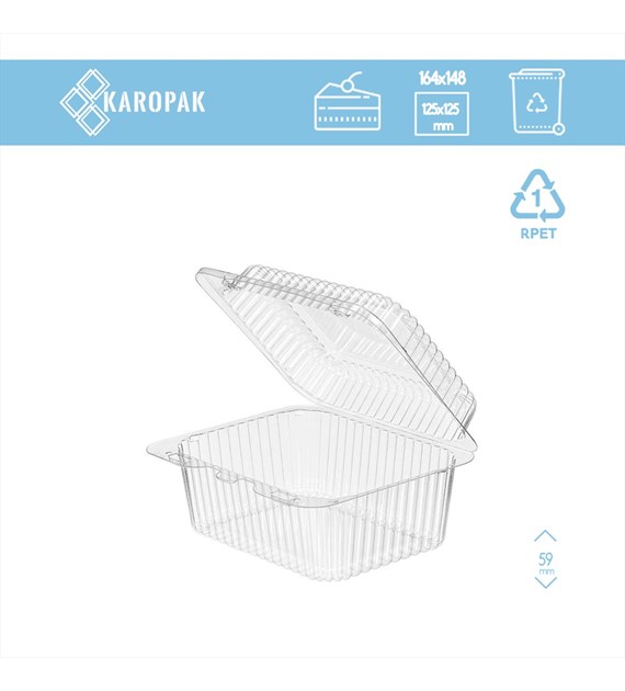 Pojemnik zamykany ALI26 164x148x59mm (18/10/50)