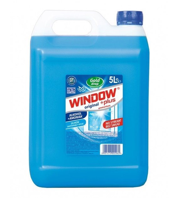 WINDOW płyn do szyb 5L NIEBIESKI (alkohol + amoniak) (114/1/1)