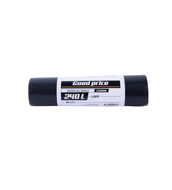 Good Price WORKI 240L LDPE CZARNY (60/12/10)
