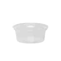 Pojemnik na sos PP TRANSPARENTNY fi70mm 50ml (48/10/100)