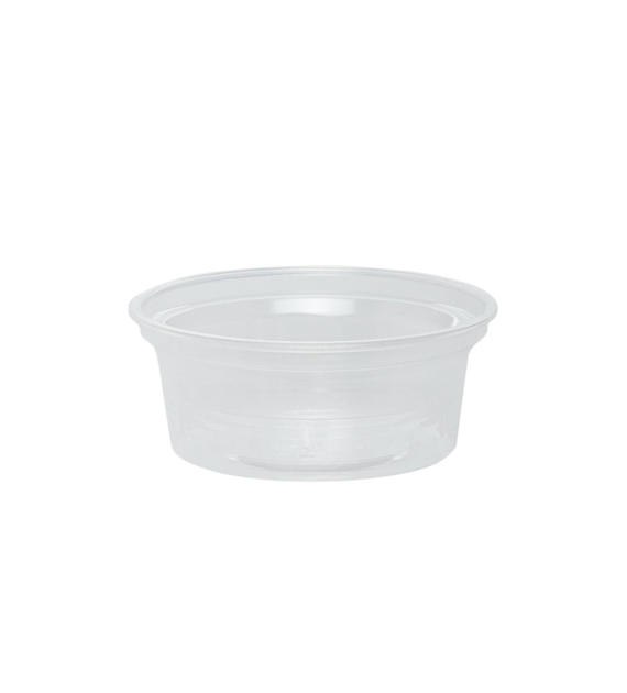 Pojemnik na sos PP TRANSPARENTNY fi70mm 50ml (48/10/100)